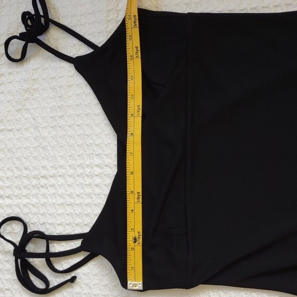 Preloved Express Little Black Dress Size 1/2 - Picture 9 of 12